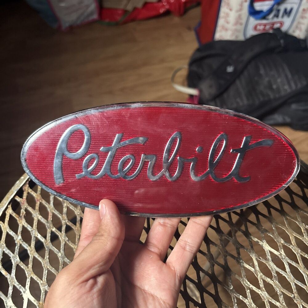 Peterbilt Truck Emblem Hood 20-19280